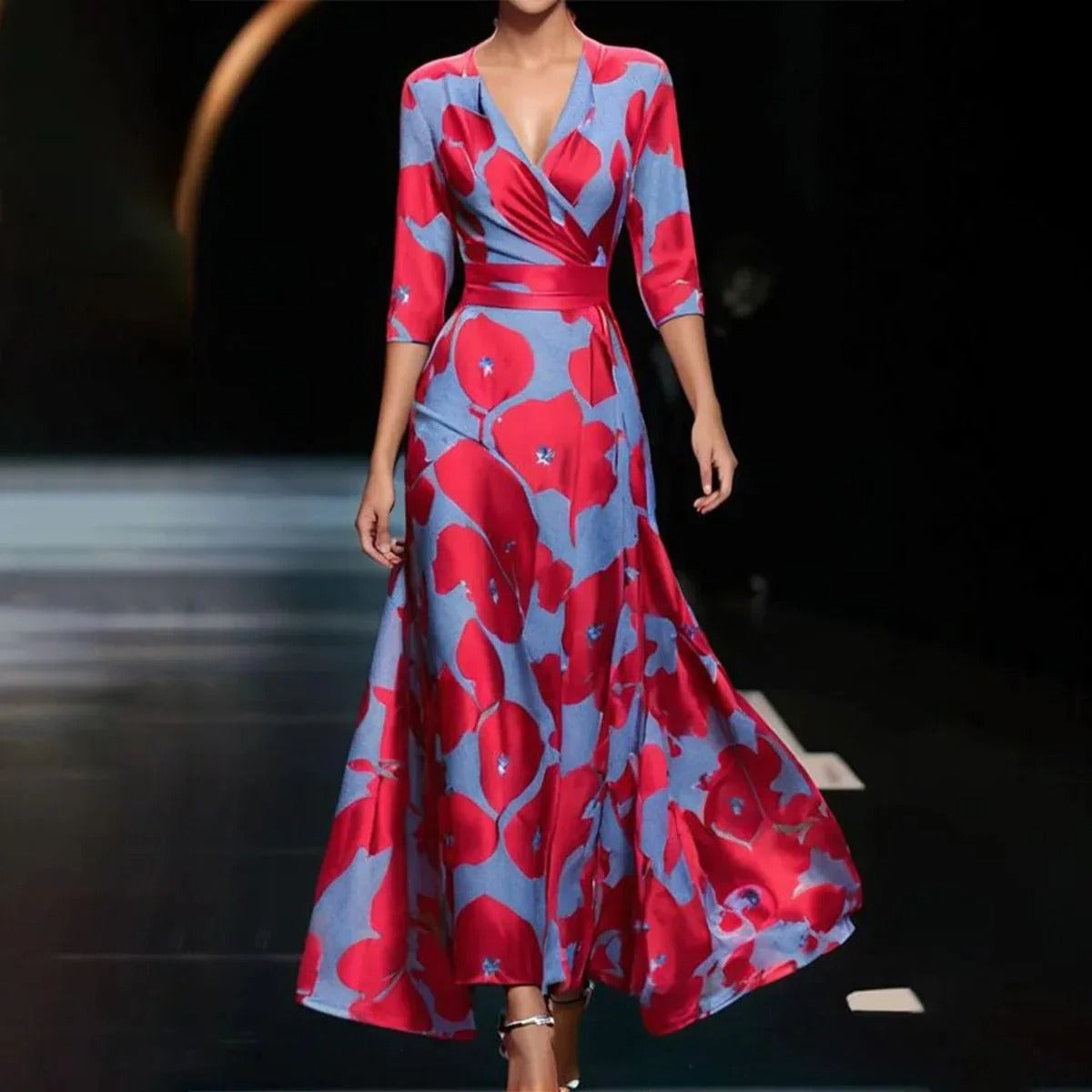 Aria™ | Robe Chic à Imprimé Floral