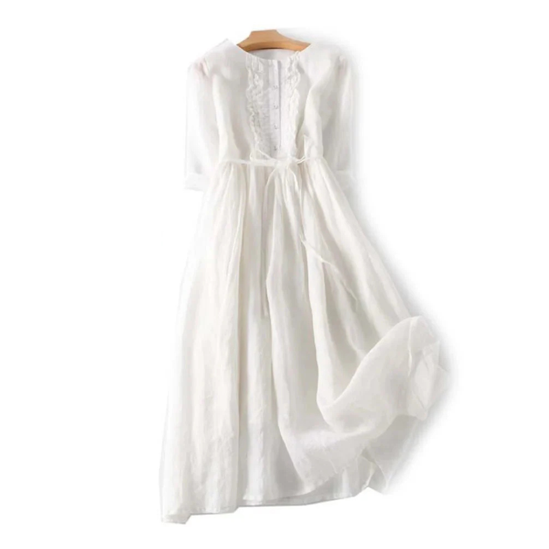 Nadège™ | Robe longue poids plume