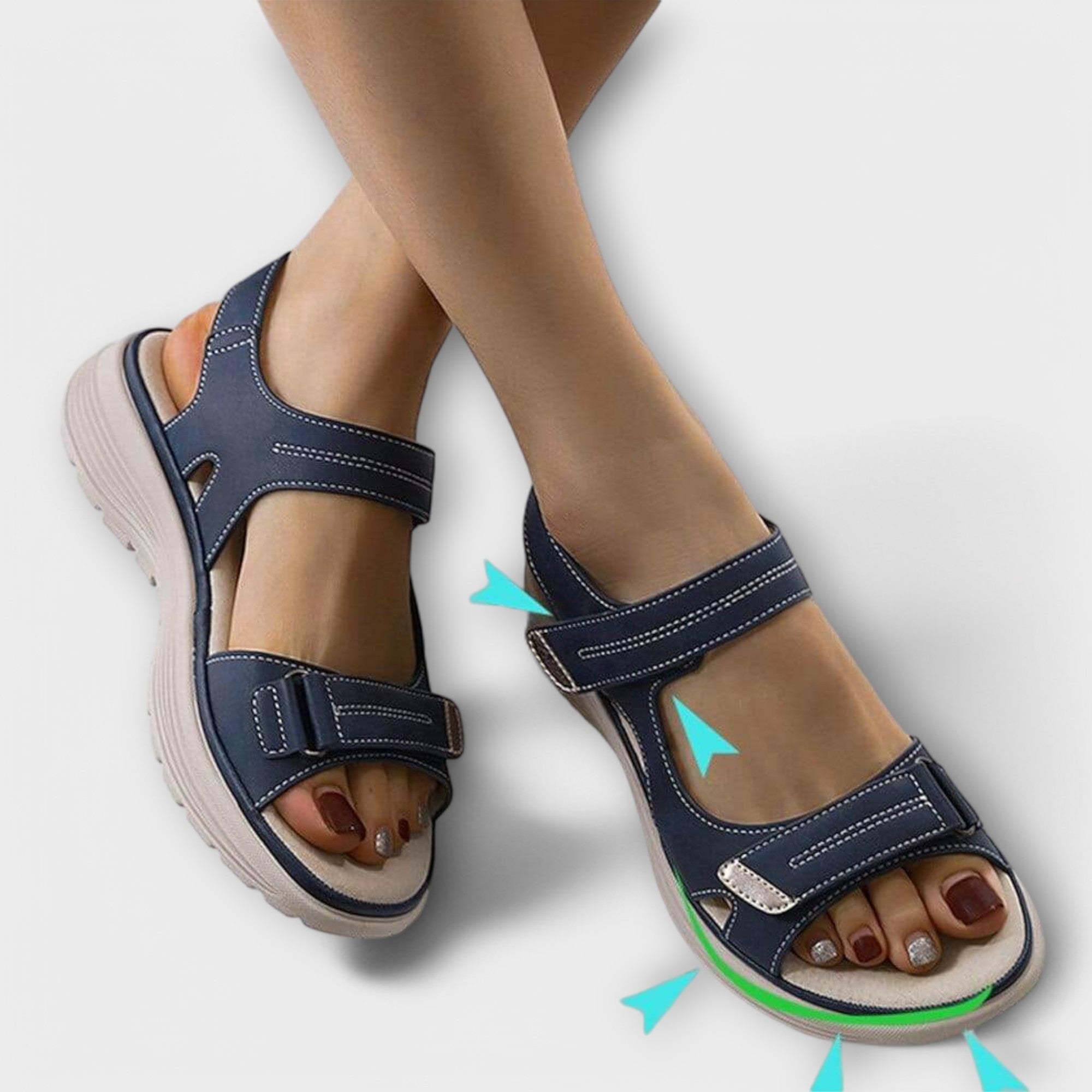Sandales orthopédiques